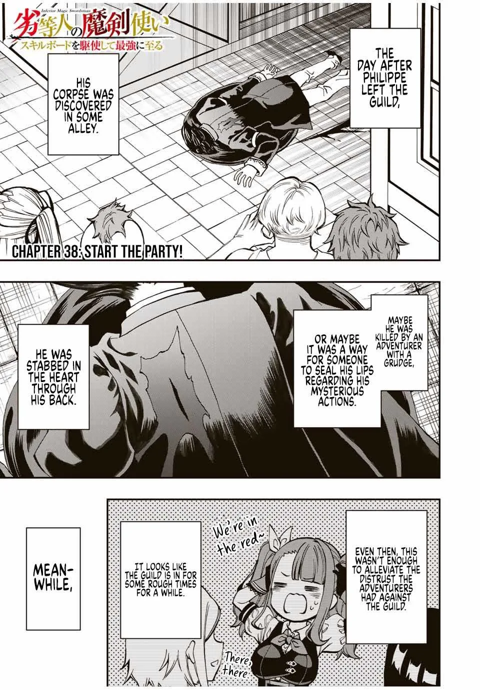 The Reincarnated Inferior Magic Swordsman Chapter 38 page 2