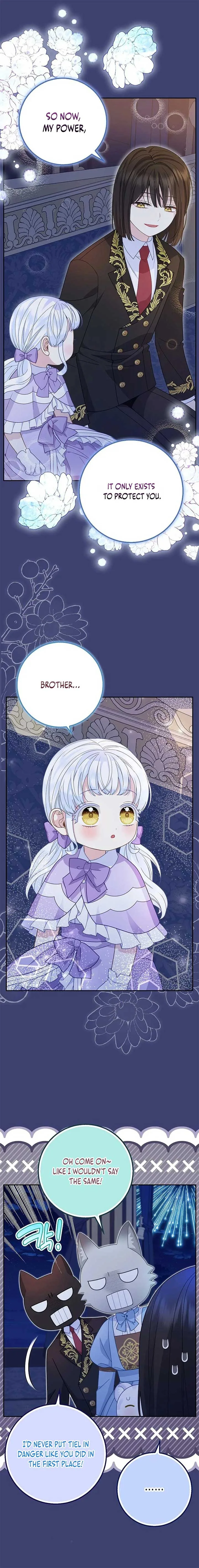 Baby Snow Leopard of the Black Leopard Family Chapter 39 page 7