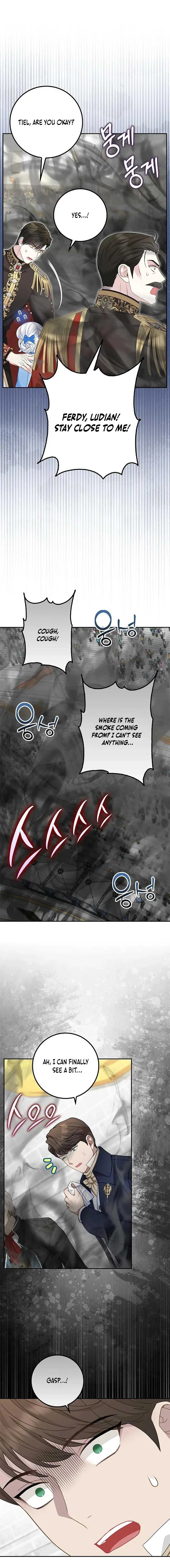 Baby Snow Leopard of the Black Leopard Family Chapter 39 page 12