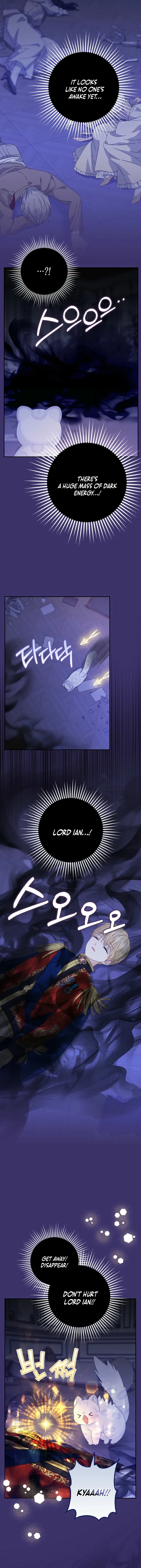 Baby Snow Leopard of the Black Leopard Family Chapter 41 page 12
