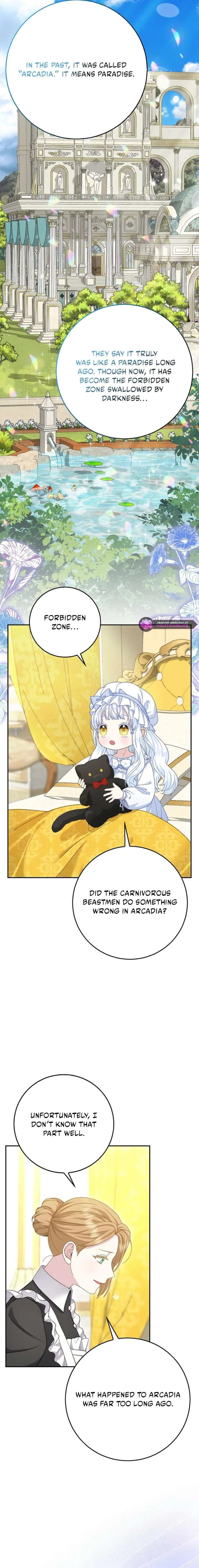 Baby Snow Leopard of the Black Leopard Family Chapter 47 page 3