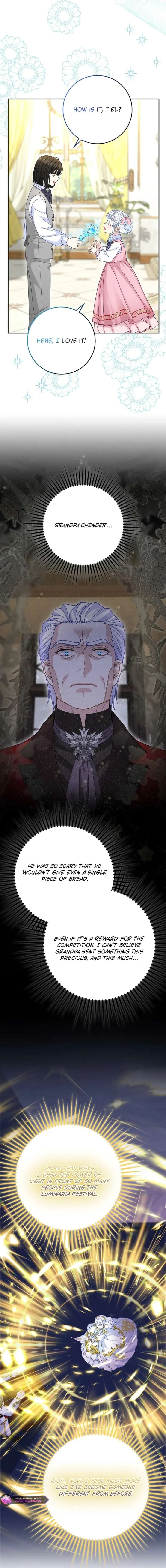 Baby Snow Leopard of the Black Leopard Family Chapter 47 page 12