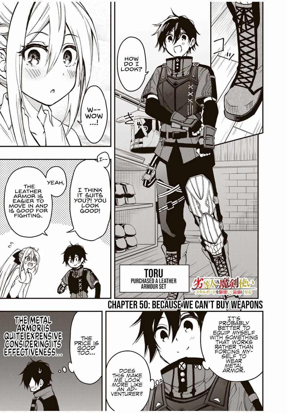 The Reincarnated Inferior Magic Swordsman Chapter 50 page 3