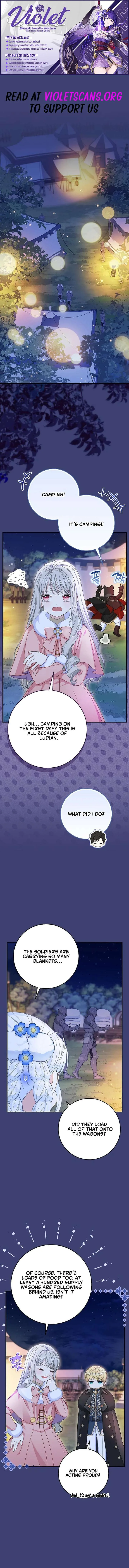 Baby Snow Leopard of the Black Leopard Family Chapter 49 page 2