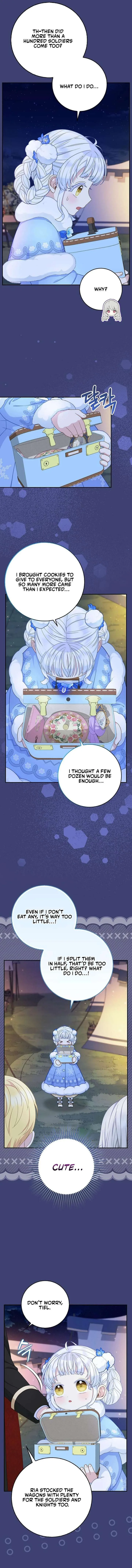Baby Snow Leopard of the Black Leopard Family Chapter 49 page 3