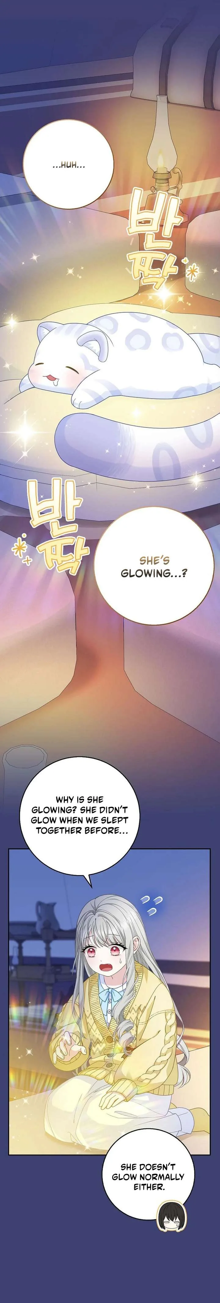 Baby Snow Leopard of the Black Leopard Family Chapter 49 page 11