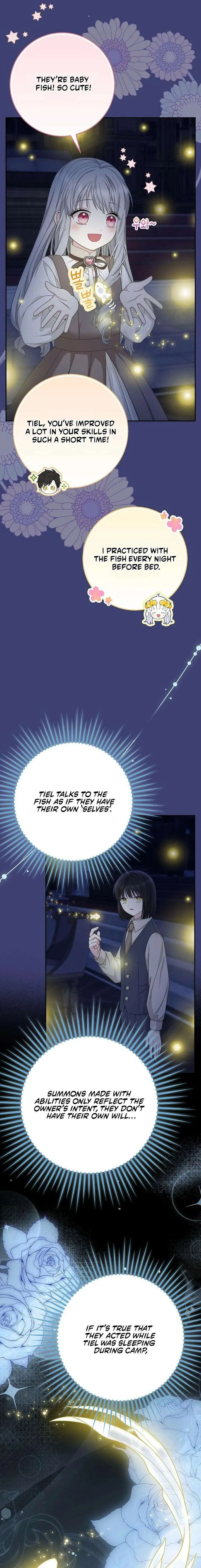 Baby Snow Leopard of the Black Leopard Family Chapter 54 page 7