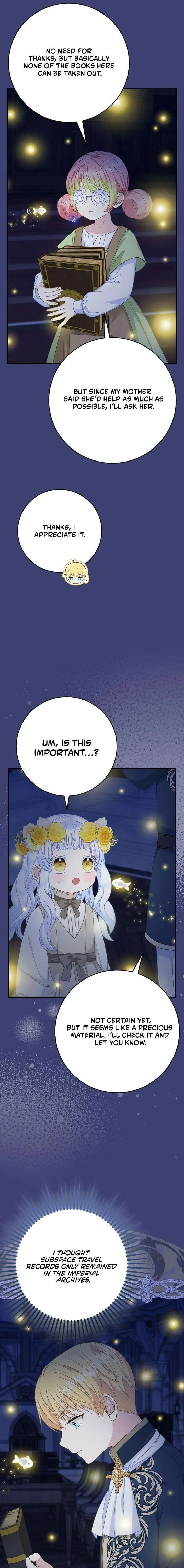 Baby Snow Leopard of the Black Leopard Family Chapter 54 page 11