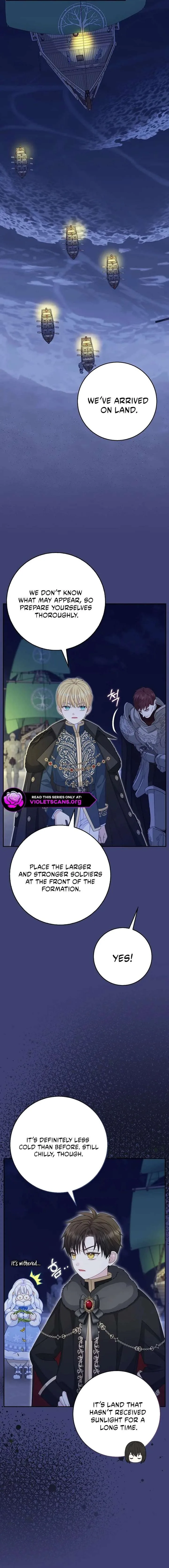 Baby Snow Leopard of the Black Leopard Family Chapter 55 page 7