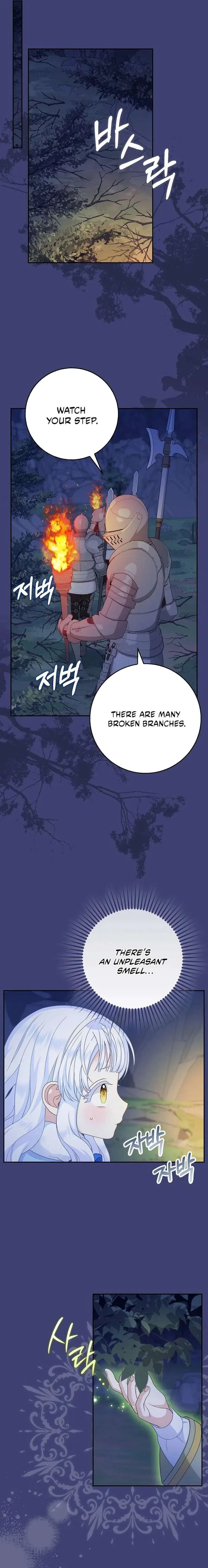 Baby Snow Leopard of the Black Leopard Family Chapter 55 page 12