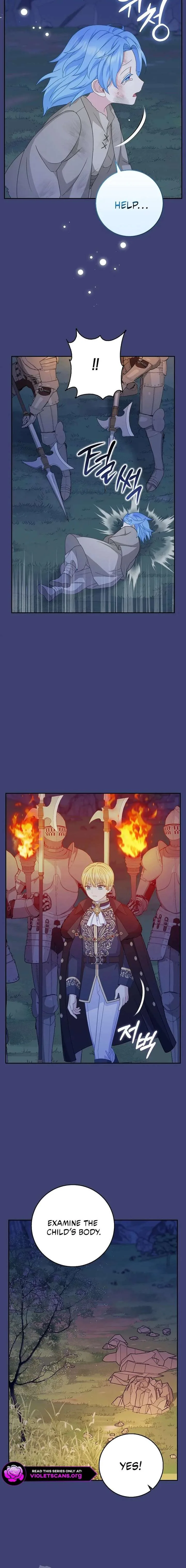 Baby Snow Leopard of the Black Leopard Family Chapter 55 page 19