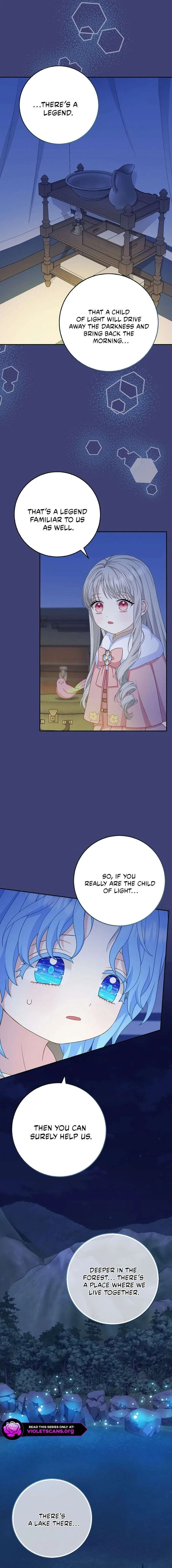 Baby Snow Leopard of the Black Leopard Family Chapter 56 page 11