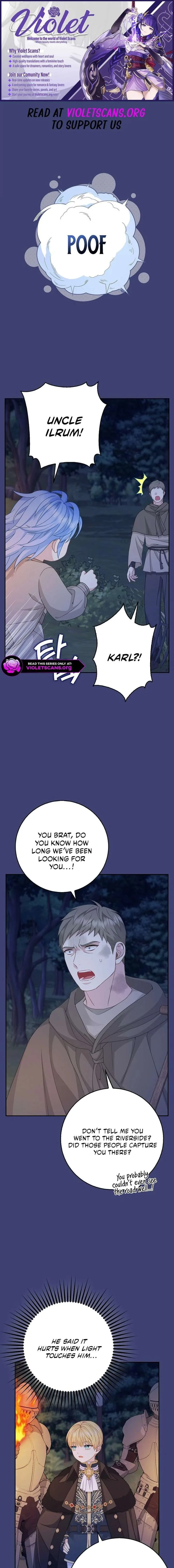 Baby Snow Leopard of the Black Leopard Family Chapter 57 page 1