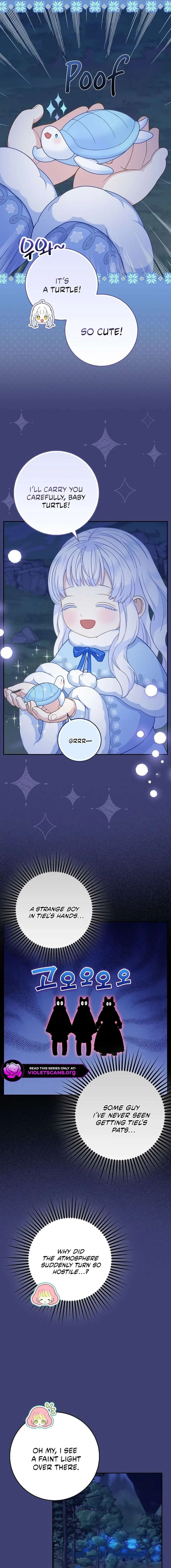Baby Snow Leopard of the Black Leopard Family Chapter 56 page 18
