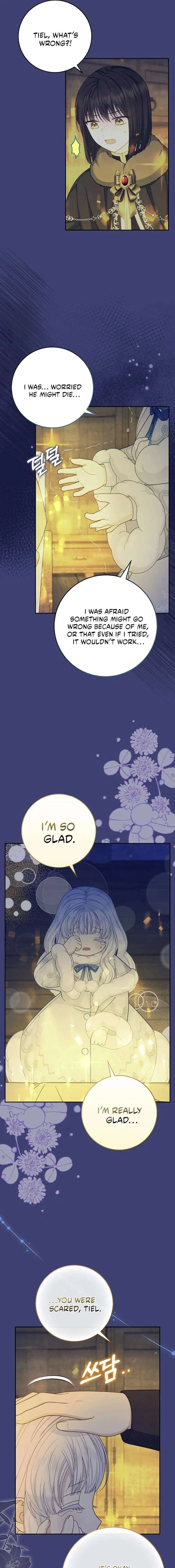 Baby Snow Leopard of the Black Leopard Family Chapter 58 page 5