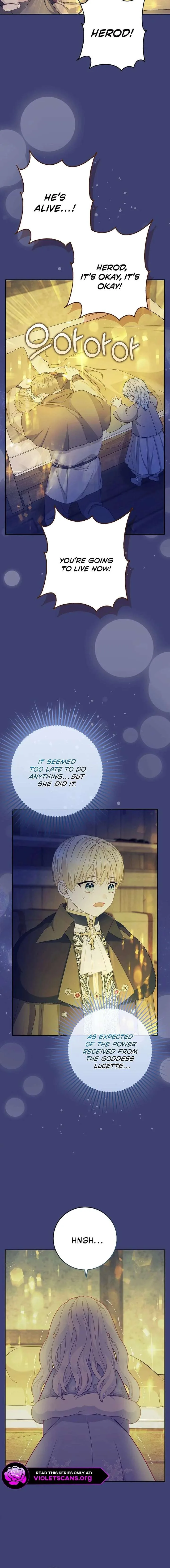 Baby Snow Leopard of the Black Leopard Family Chapter 58 page 4