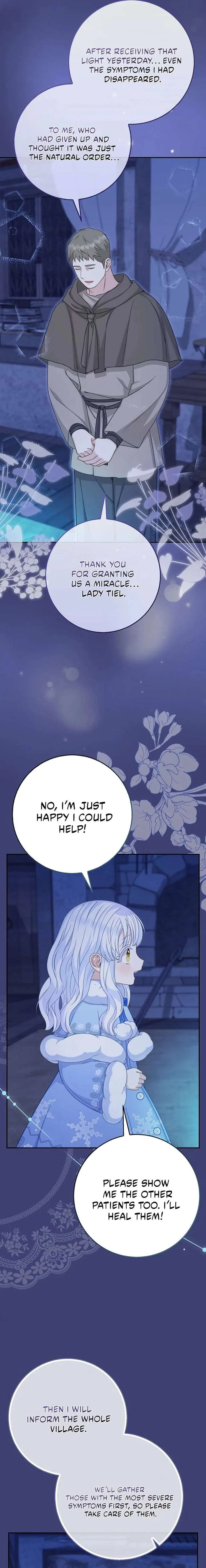 Baby Snow Leopard of the Black Leopard Family Chapter 58 page 13