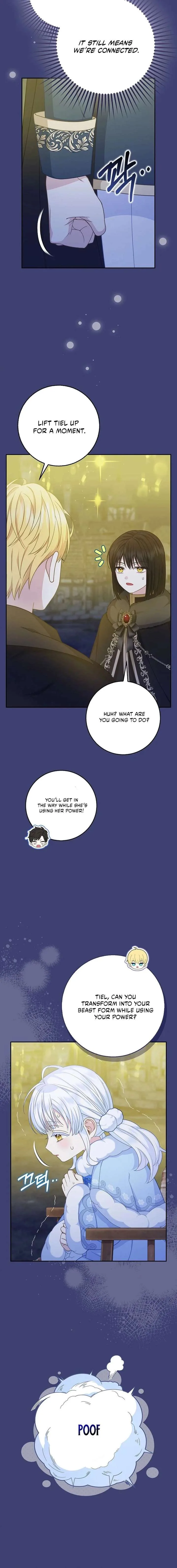 Baby Snow Leopard of the Black Leopard Family Chapter 59 page 14