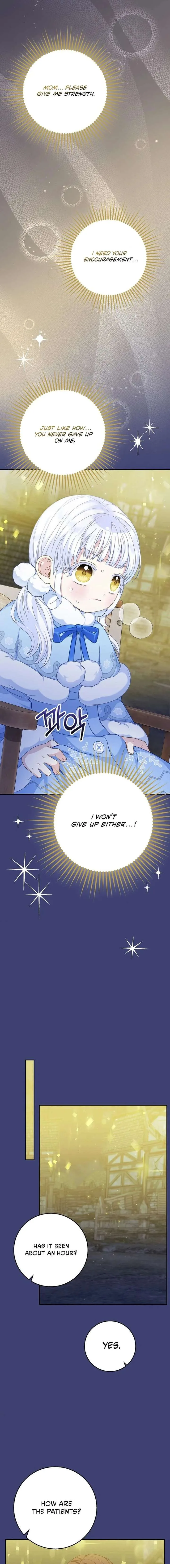 Baby Snow Leopard of the Black Leopard Family Chapter 59 page 11