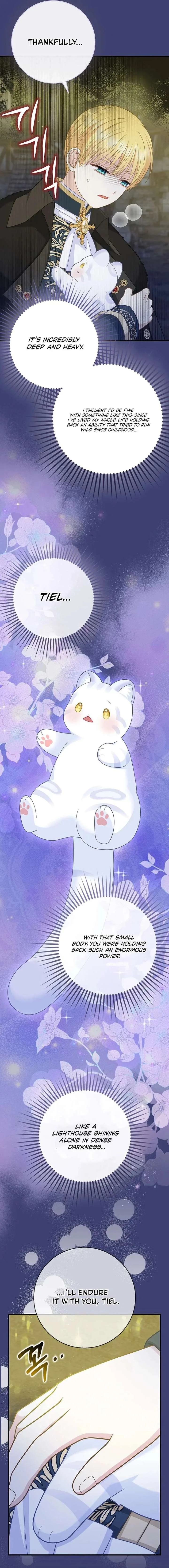 Baby Snow Leopard of the Black Leopard Family Chapter 59 page 19