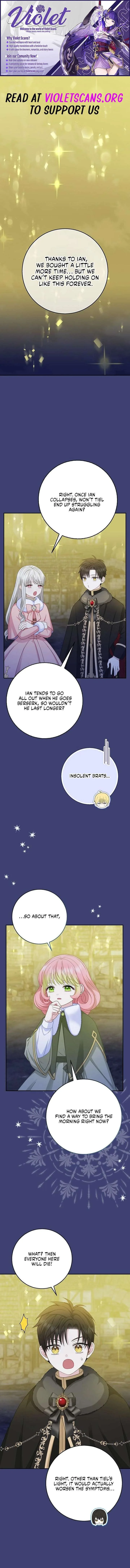 Baby Snow Leopard of the Black Leopard Family Chapter 60 page 1