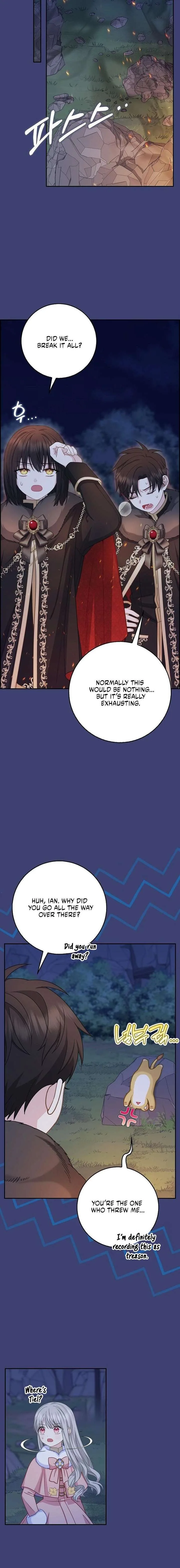Baby Snow Leopard of the Black Leopard Family Chapter 60 page 17