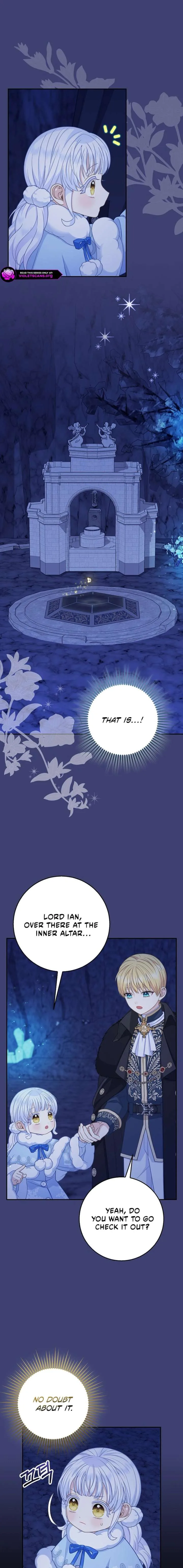 Baby Snow Leopard of the Black Leopard Family Chapter 61 page 13