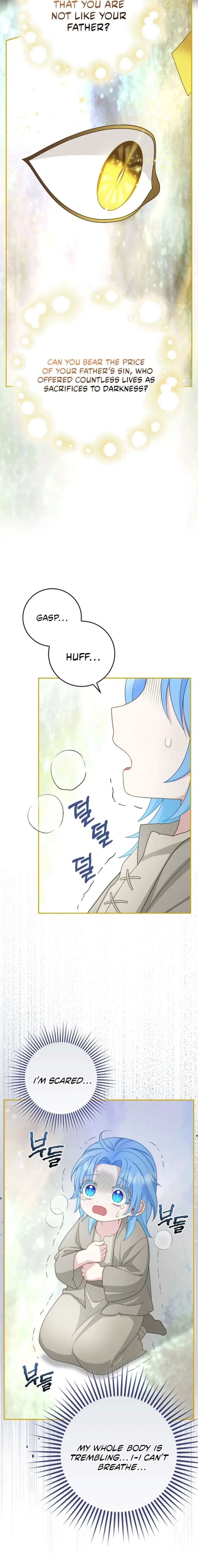 Baby Snow Leopard of the Black Leopard Family Chapter 62 page 5
