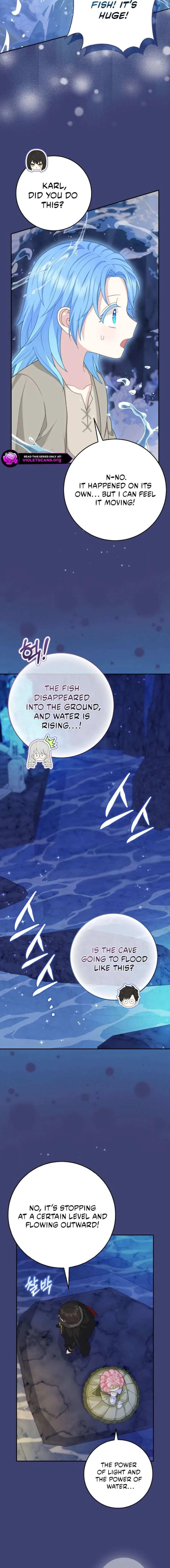 Baby Snow Leopard of the Black Leopard Family Chapter 62 page 12