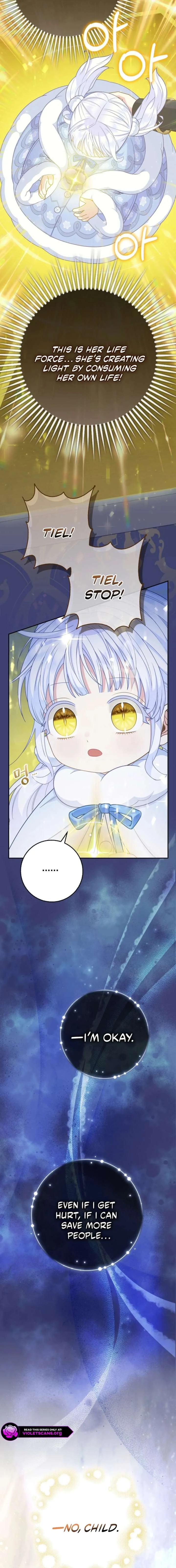 Baby Snow Leopard of the Black Leopard Family Chapter 62 page 17