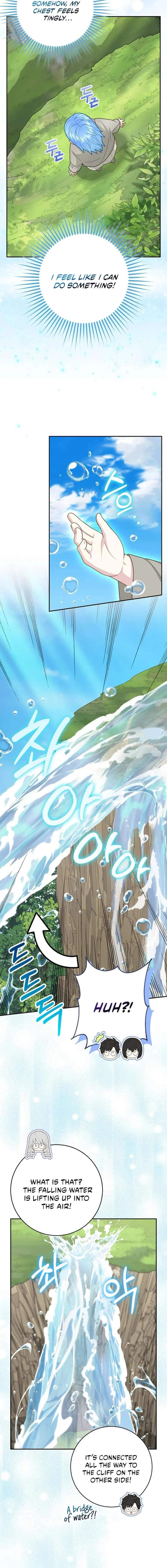 Baby Snow Leopard of the Black Leopard Family Chapter 63 page 13