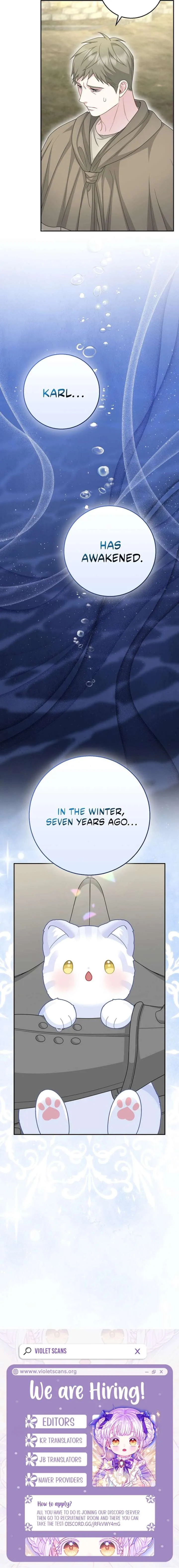 Baby Snow Leopard of the Black Leopard Family Chapter 63 page 20