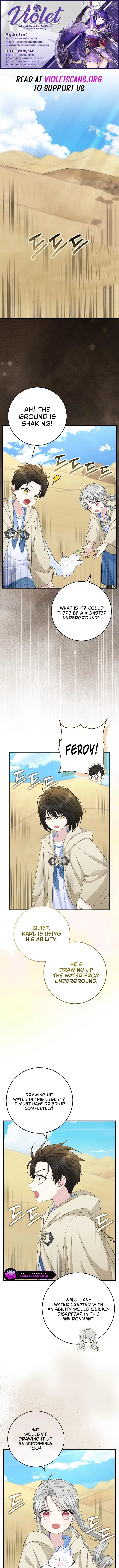 Baby Snow Leopard of the Black Leopard Family Chapter 81 page 1