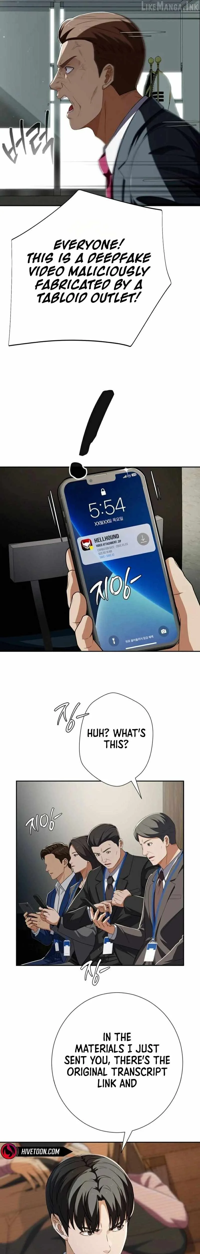 It’s voice phishing, but it’s a life reversal Chapter 88 page 36