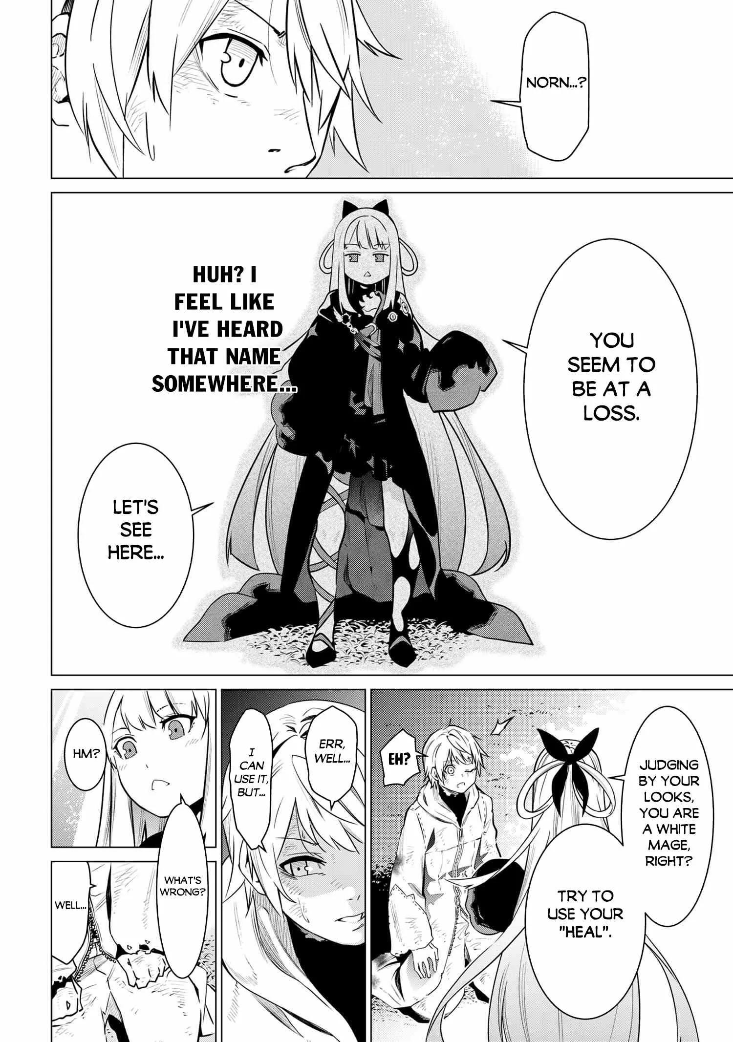SSS RANK DUNGEON DE KNIFE ICHIHON TEWATASARE TSUIHOU SARETA HAKUMA DOUSHI: YGGDRASIL NO NOROI NIYORI JAKUTEN DEARU MARYOKU FUSOKU O KOKUFUKUSHI SEKAI SAIKYOU E TO ITARU Chapter 2.1 page 3