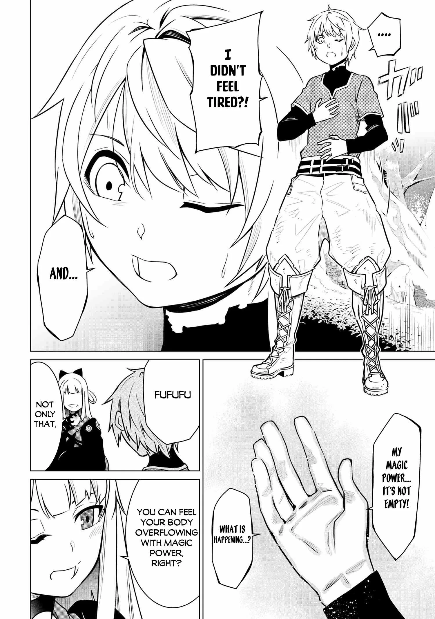 SSS RANK DUNGEON DE KNIFE ICHIHON TEWATASARE TSUIHOU SARETA HAKUMA DOUSHI: YGGDRASIL NO NOROI NIYORI JAKUTEN DEARU MARYOKU FUSOKU O KOKUFUKUSHI SEKAI SAIKYOU E TO ITARU Chapter 2.1 page 5