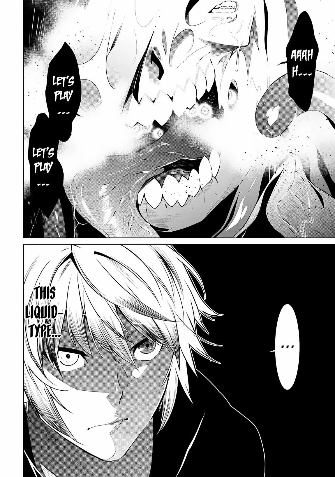 SSS RANK DUNGEON DE KNIFE ICHIHON TEWATASARE TSUIHOU SARETA HAKUMA DOUSHI: YGGDRASIL NO NOROI NIYORI JAKUTEN DEARU MARYOKU FUSOKU O KOKUFUKUSHI SEKAI SAIKYOU E TO ITARU Chapter 8.1 page 4