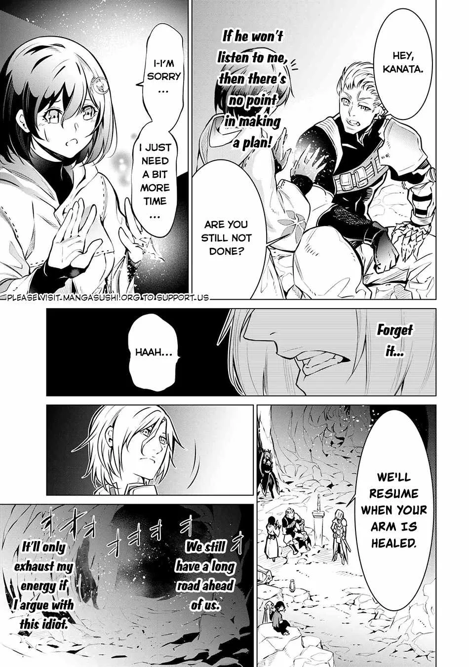SSS RANK DUNGEON DE KNIFE ICHIHON TEWATASARE TSUIHOU SARETA HAKUMA DOUSHI: YGGDRASIL NO NOROI NIYORI JAKUTEN DEARU MARYOKU FUSOKU O KOKUFUKUSHI SEKAI SAIKYOU E TO ITARU Chapter 6.2 page 3