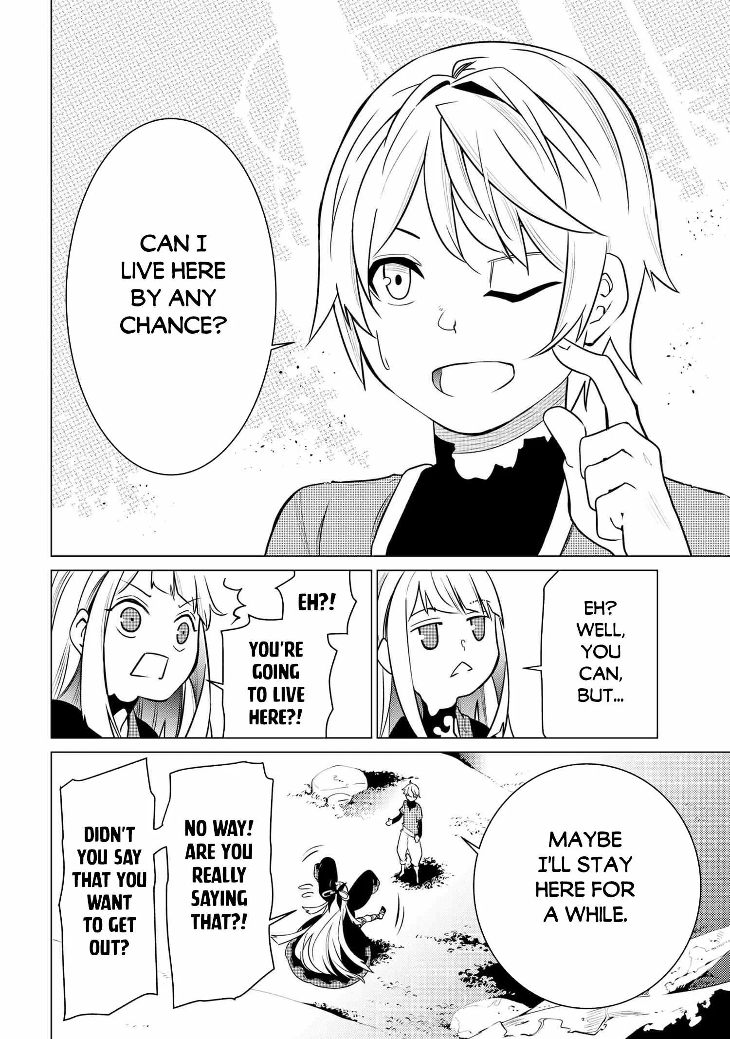 SSS RANK DUNGEON DE KNIFE ICHIHON TEWATASARE TSUIHOU SARETA HAKUMA DOUSHI: YGGDRASIL NO NOROI NIYORI JAKUTEN DEARU MARYOKU FUSOKU O KOKUFUKUSHI SEKAI SAIKYOU E TO ITARU Chapter 2.1 page 17