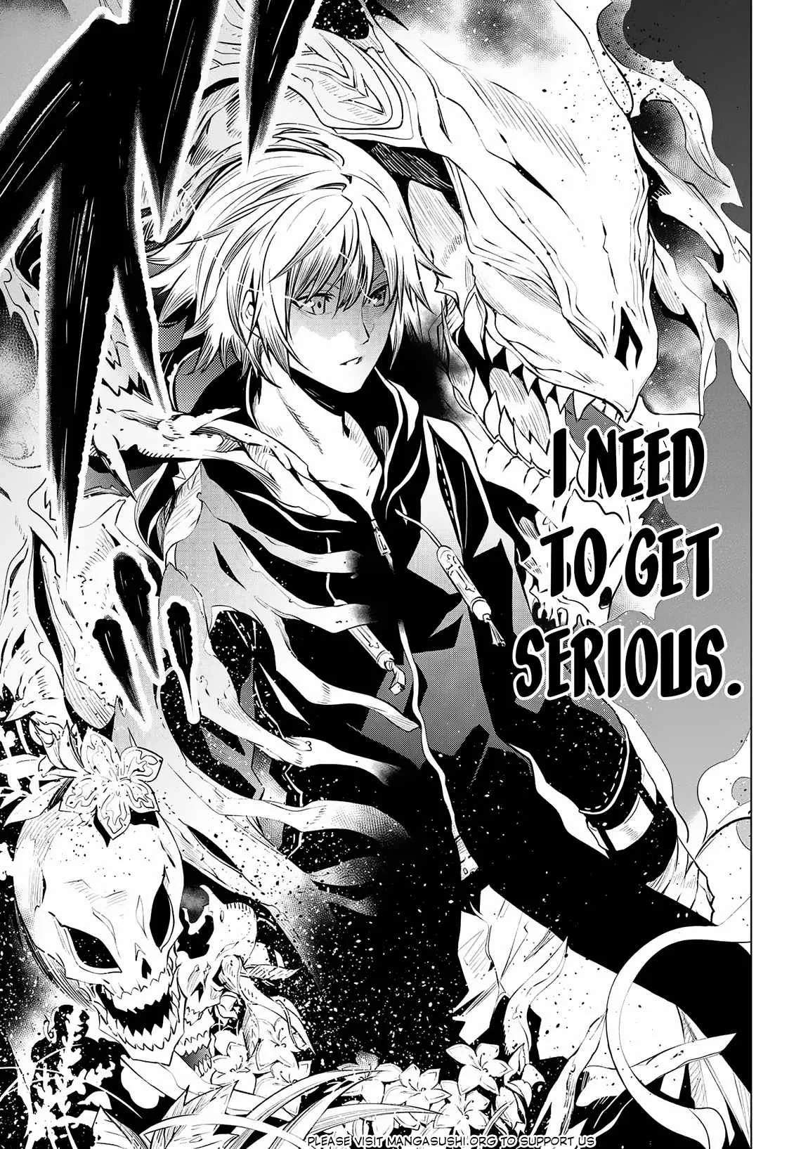 SSS RANK DUNGEON DE KNIFE ICHIHON TEWATASARE TSUIHOU SARETA HAKUMA DOUSHI: YGGDRASIL NO NOROI NIYORI JAKUTEN DEARU MARYOKU FUSOKU O KOKUFUKUSHI SEKAI SAIKYOU E TO ITARU Chapter 8.1 page 11