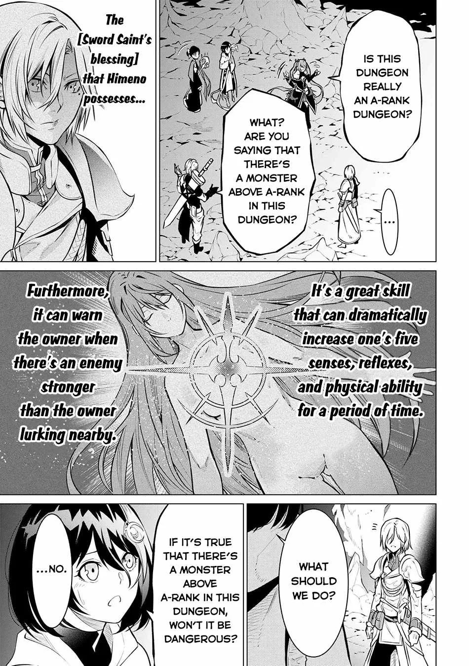 SSS RANK DUNGEON DE KNIFE ICHIHON TEWATASARE TSUIHOU SARETA HAKUMA DOUSHI: YGGDRASIL NO NOROI NIYORI JAKUTEN DEARU MARYOKU FUSOKU O KOKUFUKUSHI SEKAI SAIKYOU E TO ITARU Chapter 6.2 page 7
