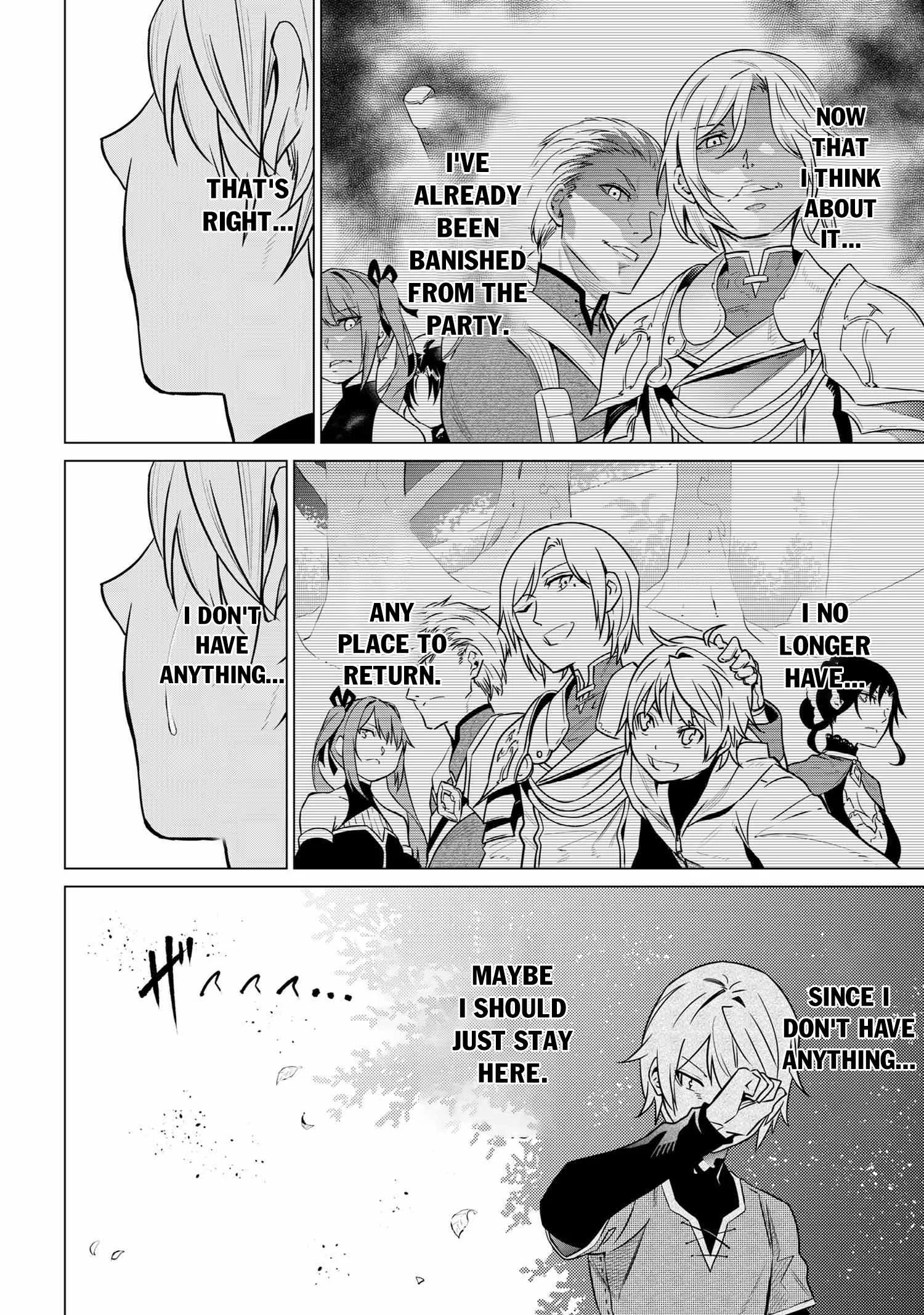 SSS RANK DUNGEON DE KNIFE ICHIHON TEWATASARE TSUIHOU SARETA HAKUMA DOUSHI: YGGDRASIL NO NOROI NIYORI JAKUTEN DEARU MARYOKU FUSOKU O KOKUFUKUSHI SEKAI SAIKYOU E TO ITARU Chapter 2.1 page 15
