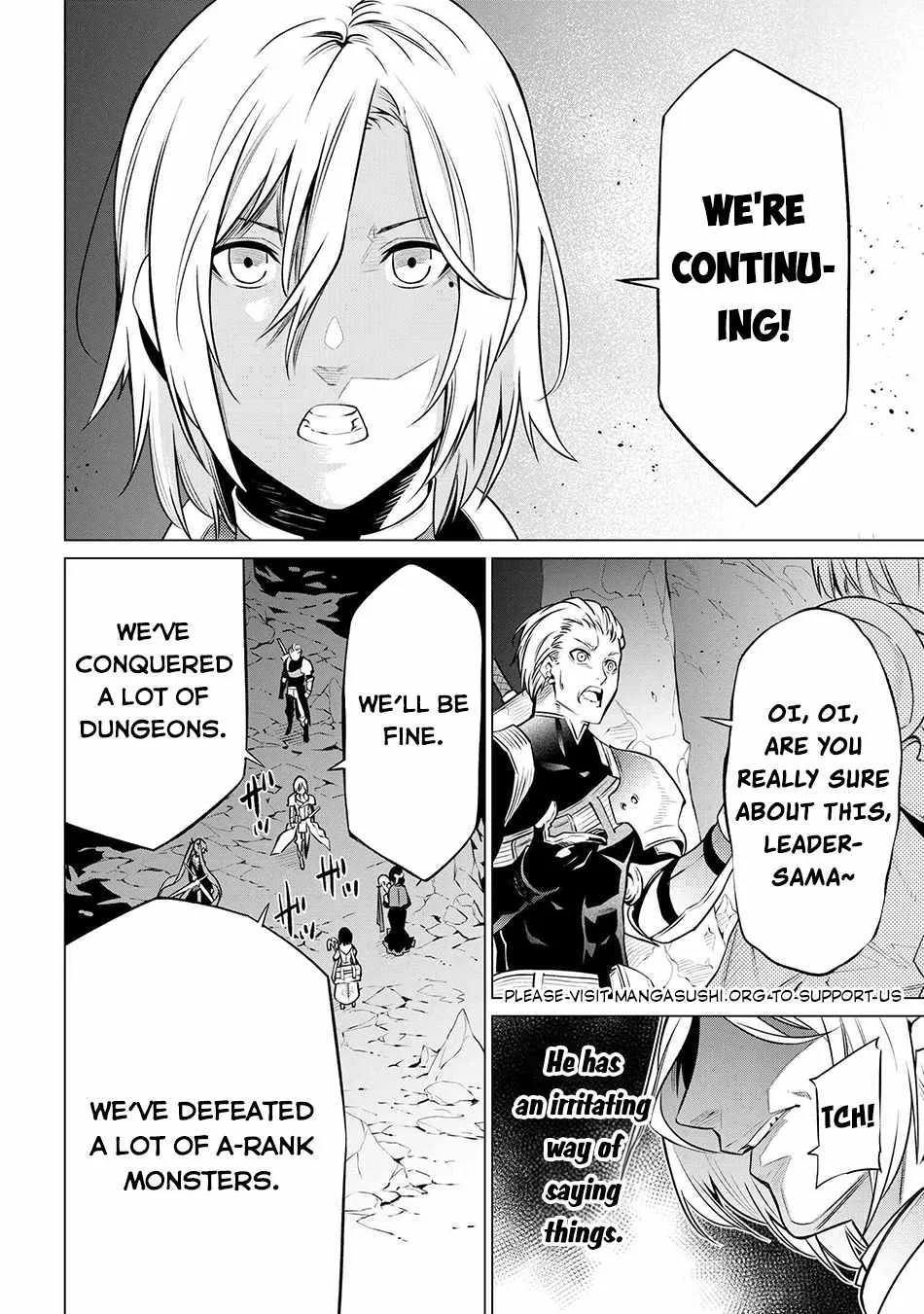 SSS RANK DUNGEON DE KNIFE ICHIHON TEWATASARE TSUIHOU SARETA HAKUMA DOUSHI: YGGDRASIL NO NOROI NIYORI JAKUTEN DEARU MARYOKU FUSOKU O KOKUFUKUSHI SEKAI SAIKYOU E TO ITARU Chapter 6.2 page 8