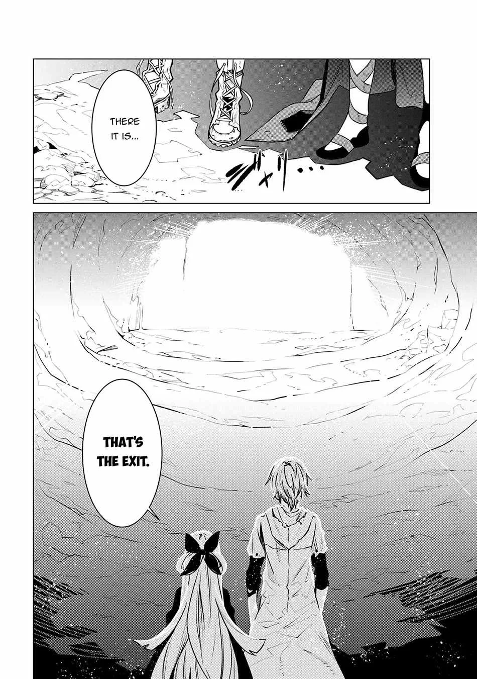 SSS RANK DUNGEON DE KNIFE ICHIHON TEWATASARE TSUIHOU SARETA HAKUMA DOUSHI: YGGDRASIL NO NOROI NIYORI JAKUTEN DEARU MARYOKU FUSOKU O KOKUFUKUSHI SEKAI SAIKYOU E TO ITARU Chapter 3.2 page 10