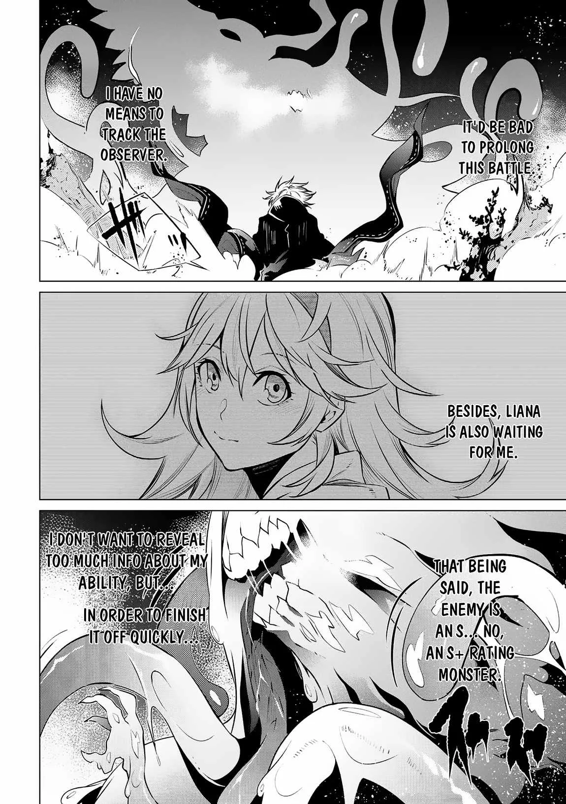 SSS RANK DUNGEON DE KNIFE ICHIHON TEWATASARE TSUIHOU SARETA HAKUMA DOUSHI: YGGDRASIL NO NOROI NIYORI JAKUTEN DEARU MARYOKU FUSOKU O KOKUFUKUSHI SEKAI SAIKYOU E TO ITARU Chapter 8.1 page 10