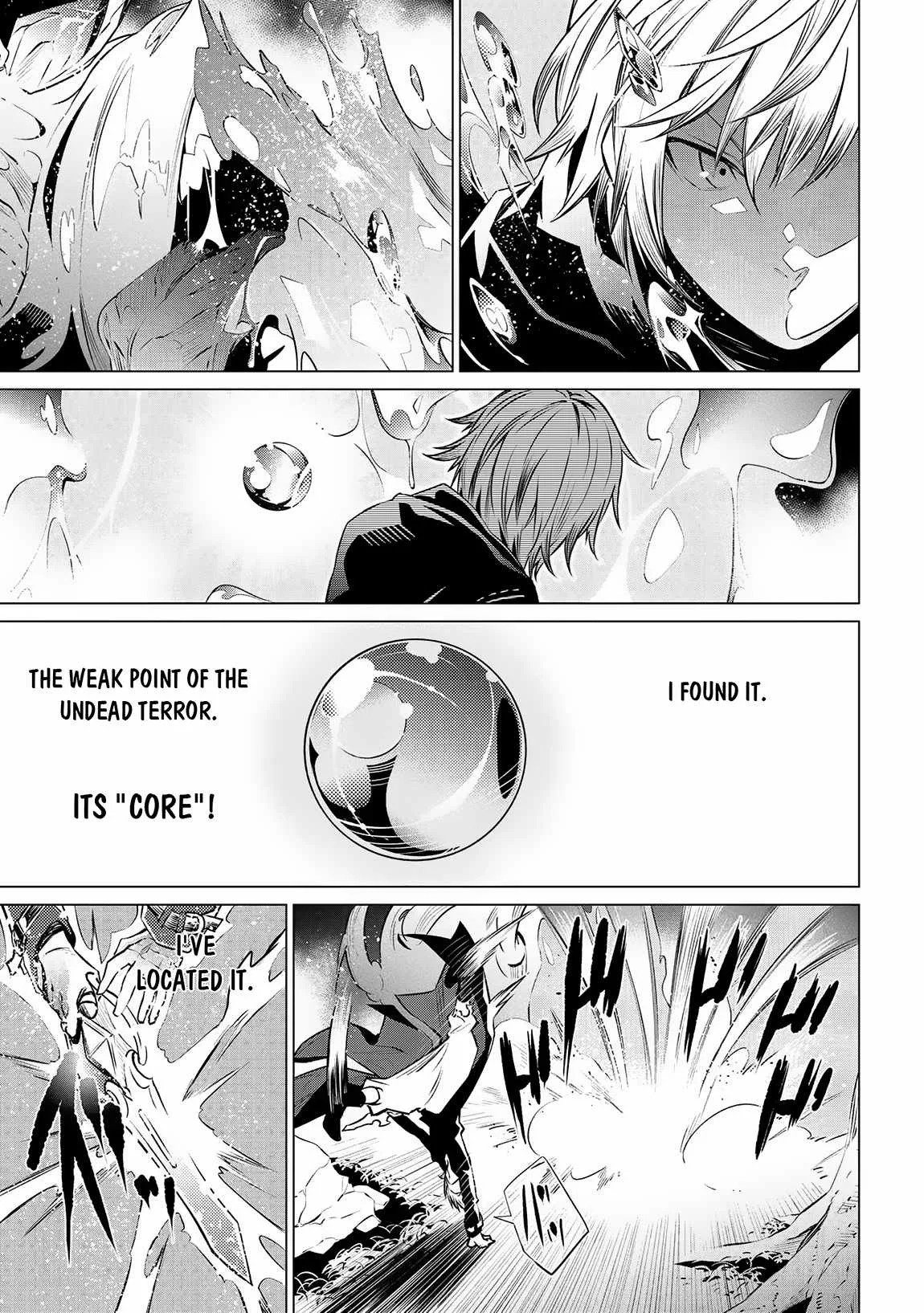 SSS RANK DUNGEON DE KNIFE ICHIHON TEWATASARE TSUIHOU SARETA HAKUMA DOUSHI: YGGDRASIL NO NOROI NIYORI JAKUTEN DEARU MARYOKU FUSOKU O KOKUFUKUSHI SEKAI SAIKYOU E TO ITARU Chapter 8.1 page 15