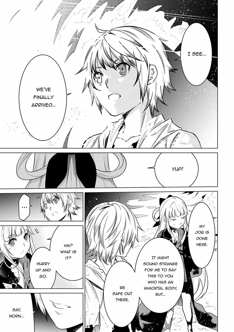 SSS RANK DUNGEON DE KNIFE ICHIHON TEWATASARE TSUIHOU SARETA HAKUMA DOUSHI: YGGDRASIL NO NOROI NIYORI JAKUTEN DEARU MARYOKU FUSOKU O KOKUFUKUSHI SEKAI SAIKYOU E TO ITARU Chapter 3.2 page 11