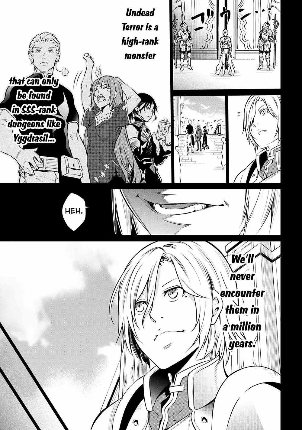 SSS RANK DUNGEON DE KNIFE ICHIHON TEWATASARE TSUIHOU SARETA HAKUMA DOUSHI: YGGDRASIL NO NOROI NIYORI JAKUTEN DEARU MARYOKU FUSOKU O KOKUFUKUSHI SEKAI SAIKYOU E TO ITARU Chapter 6.1 page 16