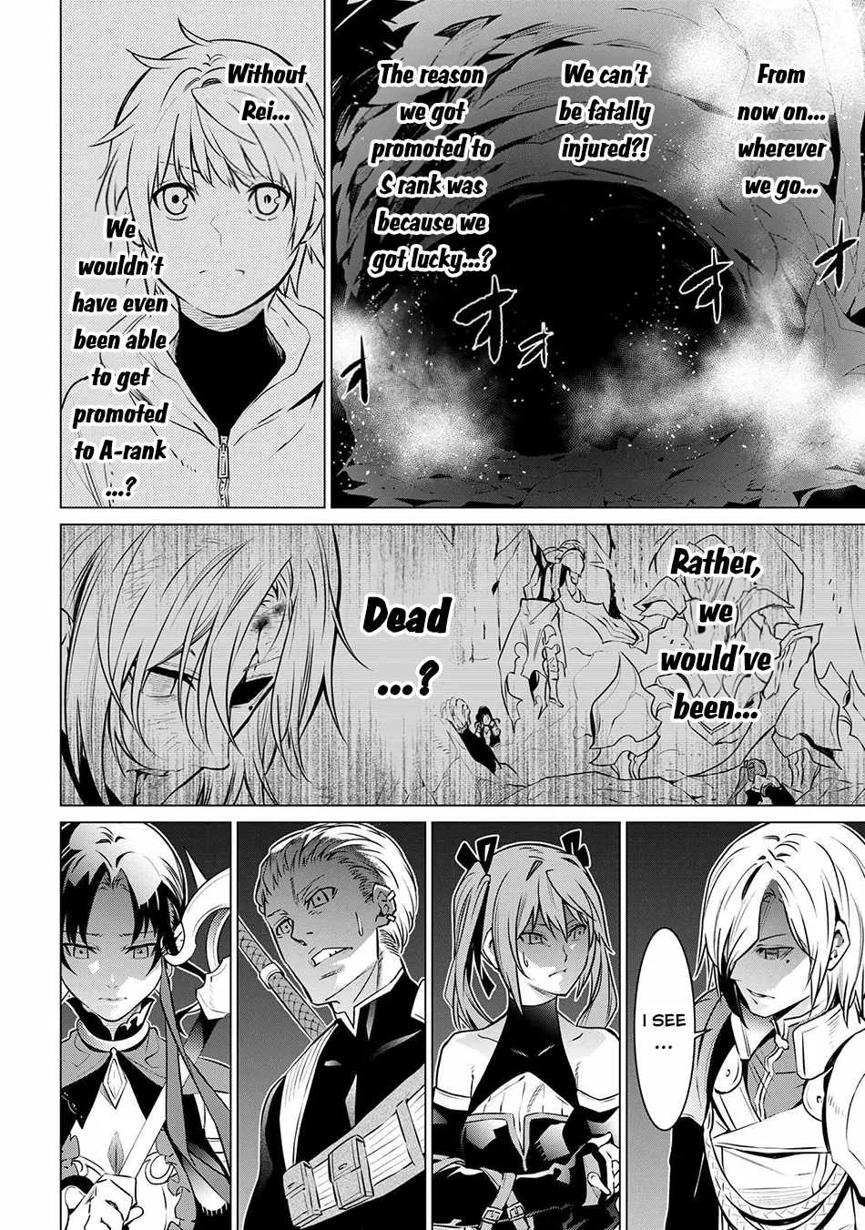 SSS RANK DUNGEON DE KNIFE ICHIHON TEWATASARE TSUIHOU SARETA HAKUMA DOUSHI: YGGDRASIL NO NOROI NIYORI JAKUTEN DEARU MARYOKU FUSOKU O KOKUFUKUSHI SEKAI SAIKYOU E TO ITARU Chapter 6.2 page 14