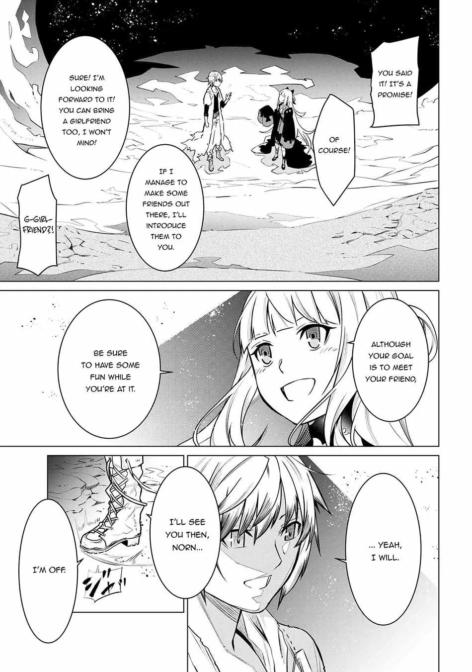 SSS RANK DUNGEON DE KNIFE ICHIHON TEWATASARE TSUIHOU SARETA HAKUMA DOUSHI: YGGDRASIL NO NOROI NIYORI JAKUTEN DEARU MARYOKU FUSOKU O KOKUFUKUSHI SEKAI SAIKYOU E TO ITARU Chapter 3.2 page 15